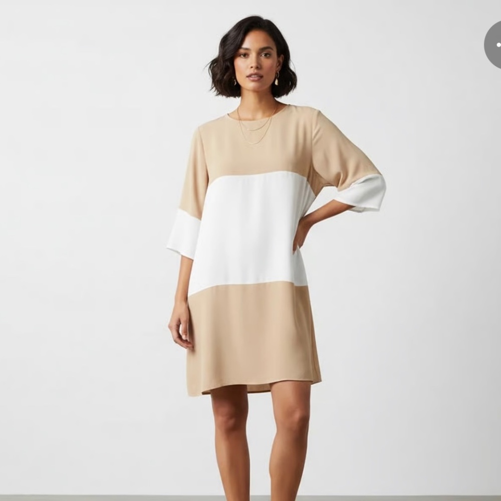 The Fifth Label short sleeve color block shift dress size S - Picture 3 of 15